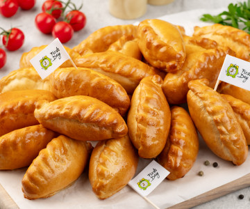 Мини-пирожки с курицей 35 шт.
