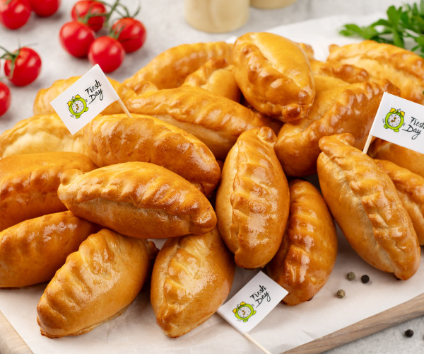 Мини-пирожки с курицей 35 шт.