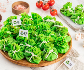 Блинные мешочки с грибами 40 шт.