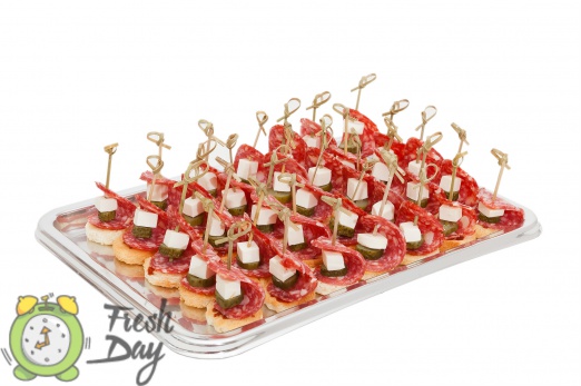 картинка Канапе с салями и фетой 35 шт. от Fresh Day