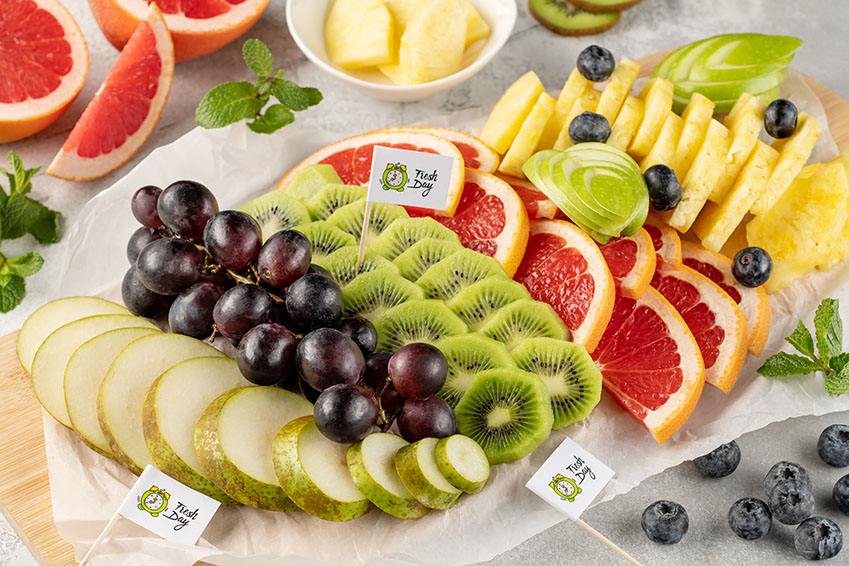 картинка Ассорти свежих фруктов 1200 г от Fresh Day