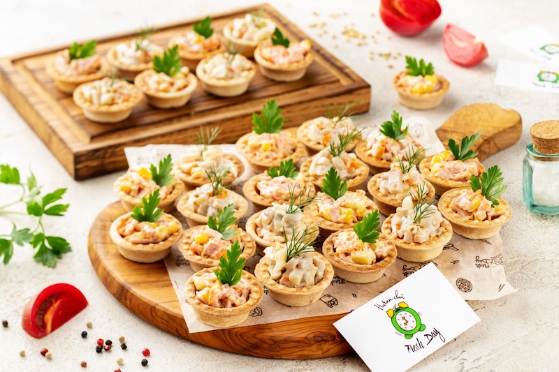картинка Дуэт тарталеток с мясными начинками 45 шт. от Fresh Day